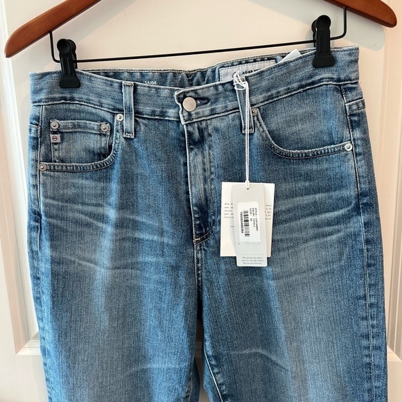 Ag Adriano Goldschmied Saige AG-ED HIGH-RISE STRAIGHT LEG DENIM - Picture 7 of 12